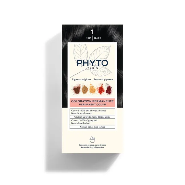 Phyto Color Kit Tinta per Capelli Colore 1 Nero