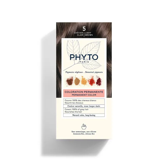 Phyto Color Kit Tinta per Capelli Colore 5 Castano Chiaro