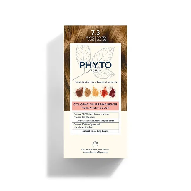 Phyto Color Kit Tinta per Capelli Colore 7,3 Biondo Dorato