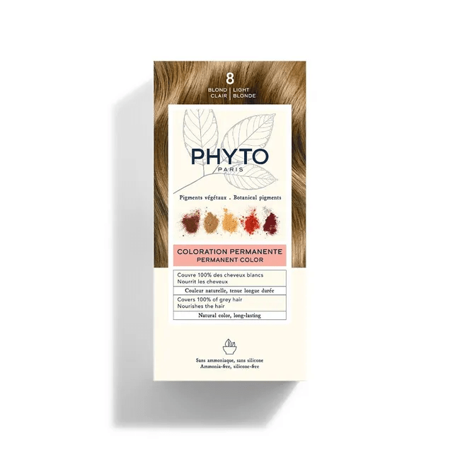 Phyto Color Kit Tinta per Capelli Colore 8 Biondo Chiaro