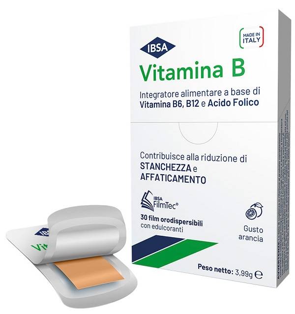 Ibsa Vitamina B Integratore di Vitamina B 30 Film Orali