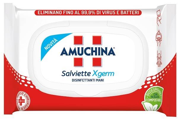 Amuchina XGerm Salviettine Igienizzanti Mani 20 pezzi