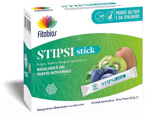 Fitobios Stipsi Stick Regolarità Transito Intestinale 14 stick pack