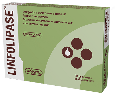 Amnol Linfolipase Integratore per il Controllo del Peso 30 compresse