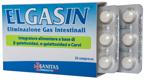 Elgasin Eliminazione Gas Intestinali 30 compresse