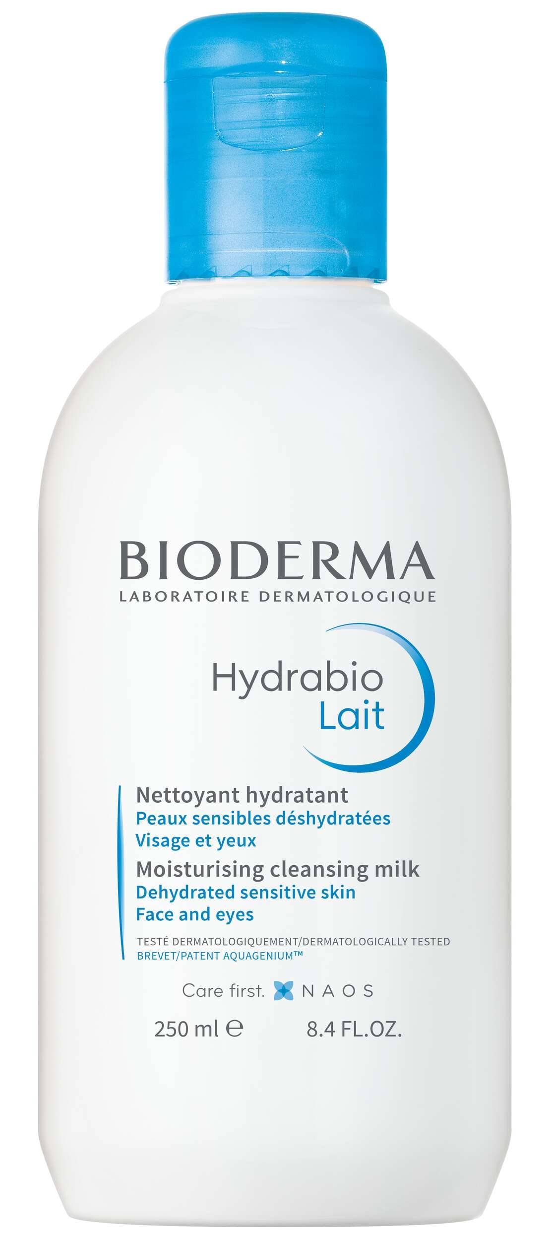 Bioderma Hydrabio Lait Latte Detergente e Struccante 250 ml