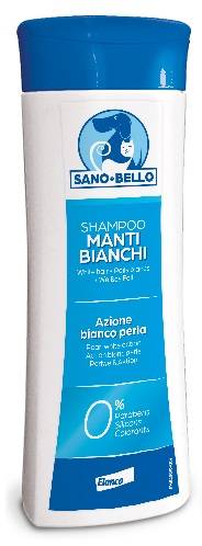 Sano e Bello Shampoo Manti Bianchi Lunghi per Cani 250 ml