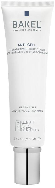 Bakel Anti - Cell Crema Corpo Levigante e Tonificante 150 ml