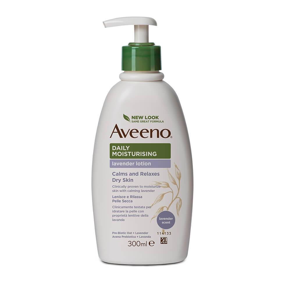 Aveeno Crema Corpo Lenitiva e Rilassante Aroma Lavanda 300 ml