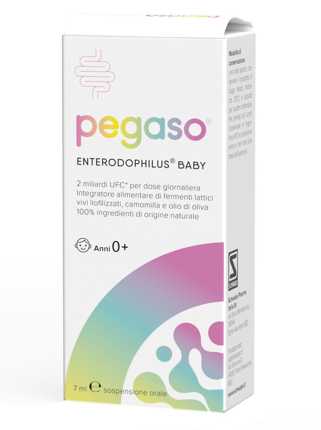 Pegaso Enterodophilus Baby Integratore di Fermenti Lattici per Neonati 7 ml