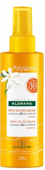 Klorane Spray Solare Sublime SPF 30 Corpo 200 ml