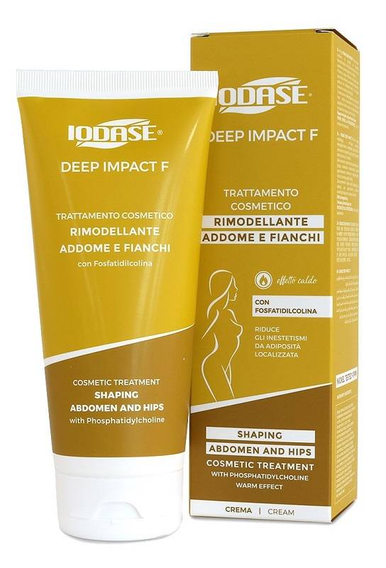 Iodase Deep Impact F Crema Rimodellante per Addome e Fianchi 200 ml