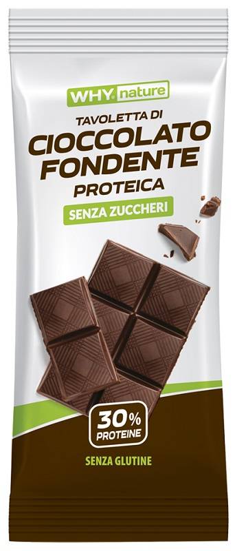 Whynature Tavoletta Proteica Cioccolata Fondente 70 g