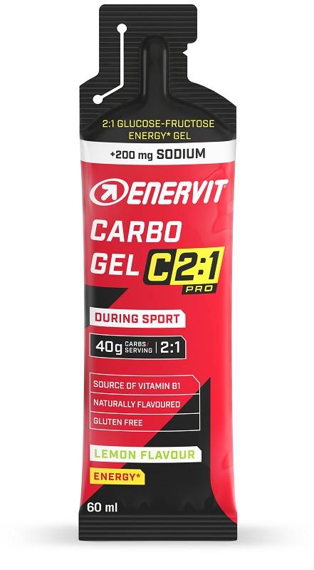 Enervit C2 1 Pro Gel Carbo Gusto Lemon con Sodio 60 ml