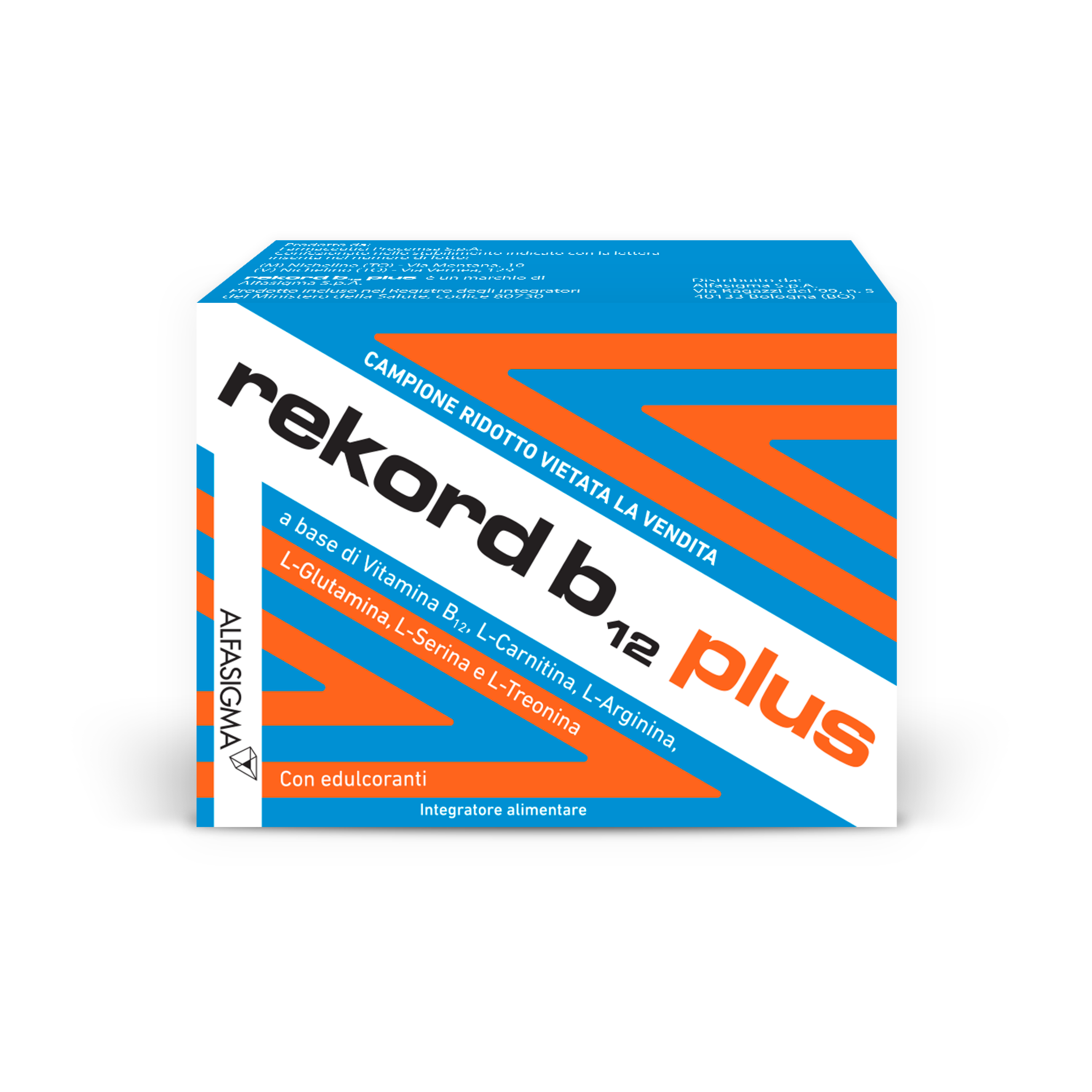 Alfasigma Rekord B12 Plus Integratore Vitaminico 10 flaconcini
