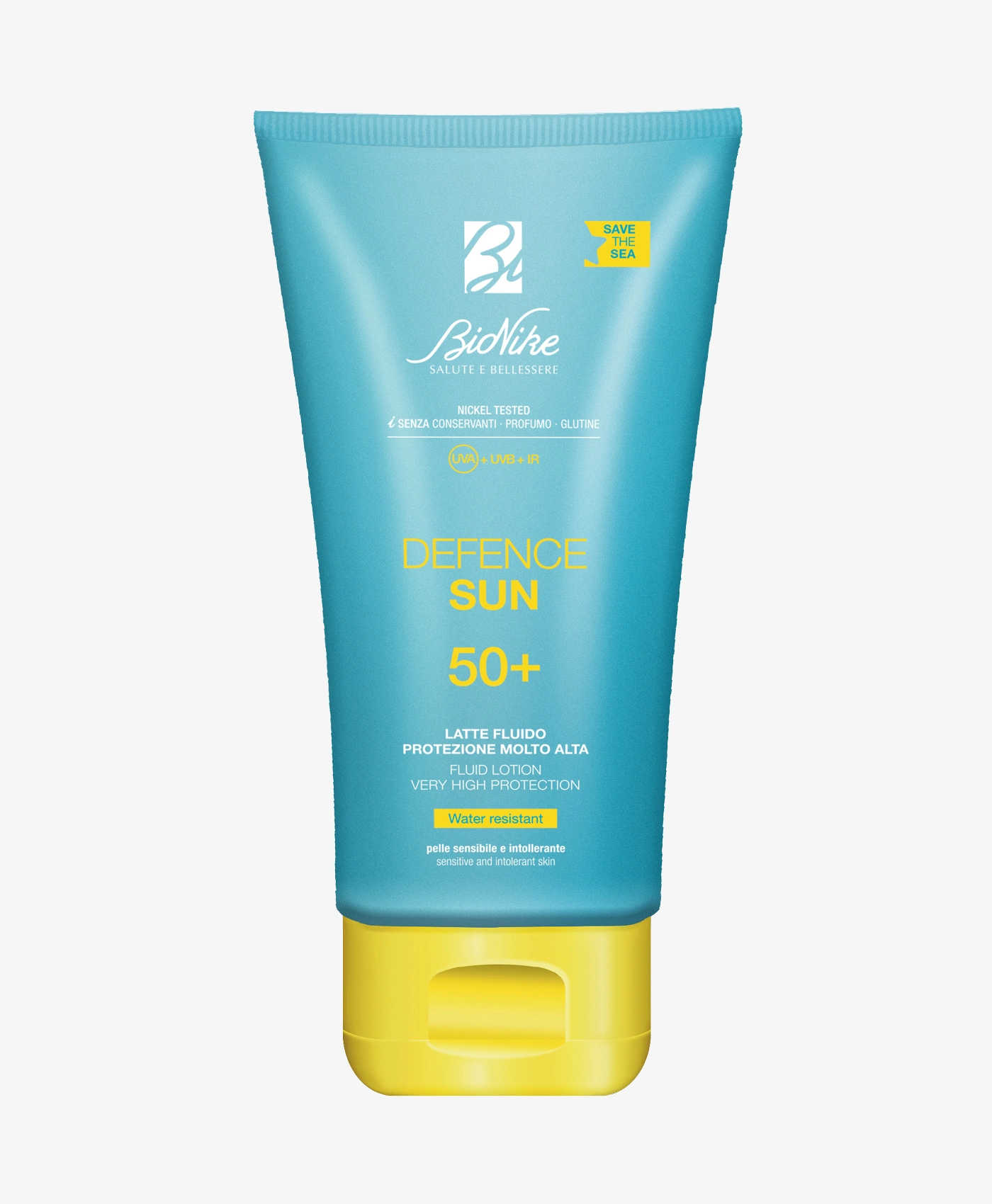 BioNike Defence Sun Latte Fluido Spf 50+ Protezione Solare Viso e Corpo 100 ml