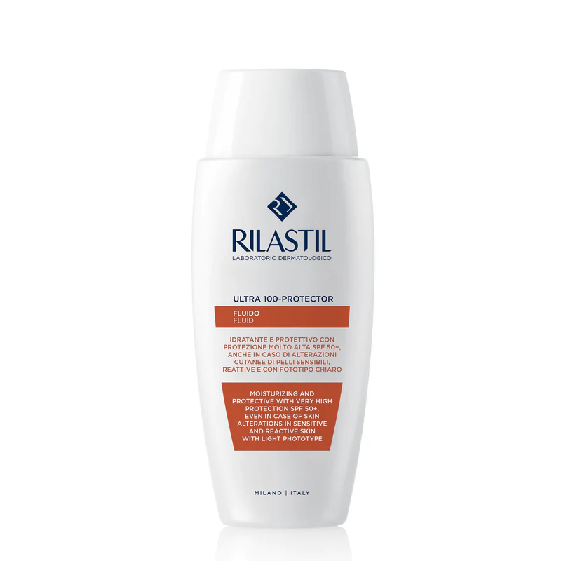 Rilastil Ultra 100 - Protection Fluido Protettivo SPF50+ Viso e Corpo 50 ml