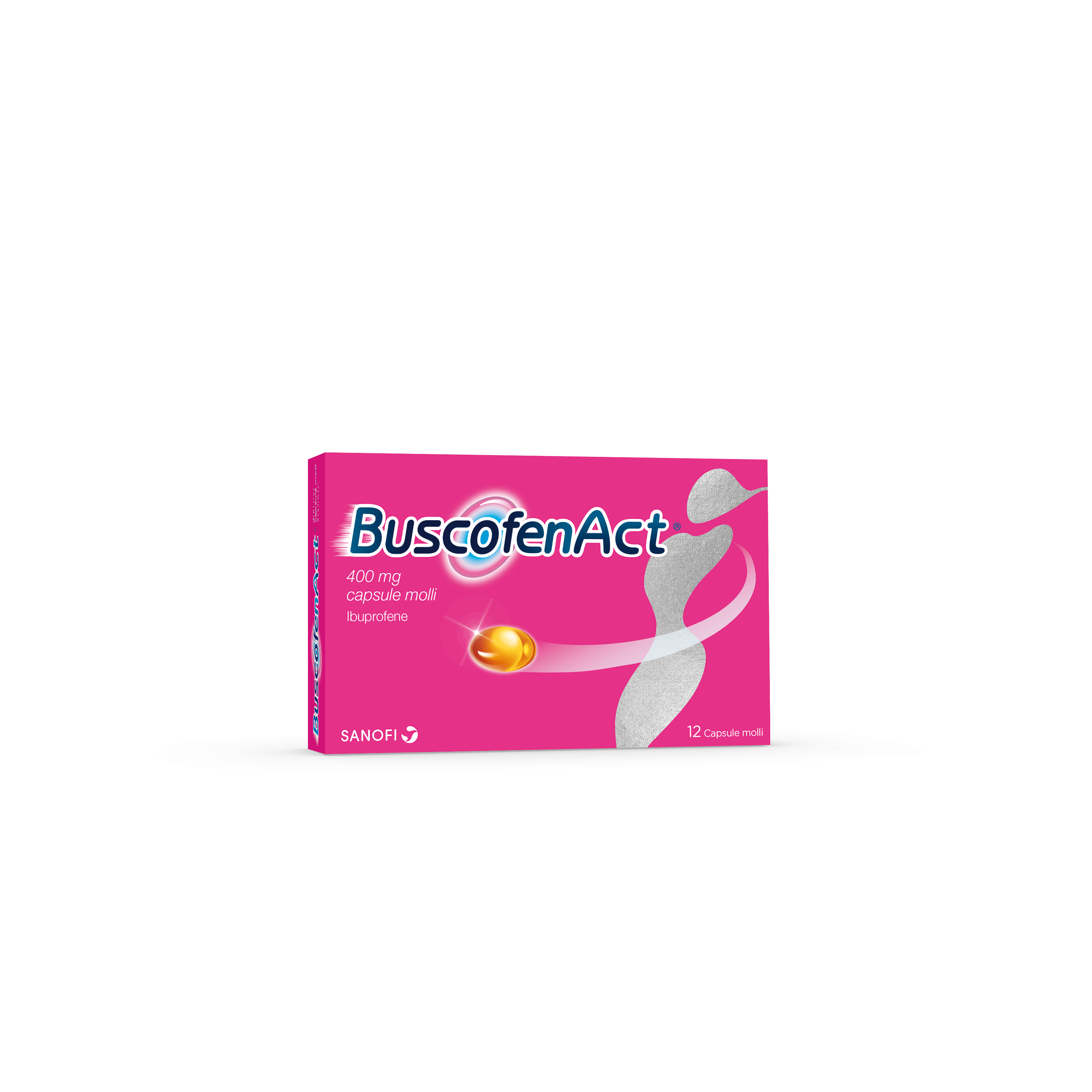 Buscofenact Ibuprofene 400 mg - 12 Capsule Molli
