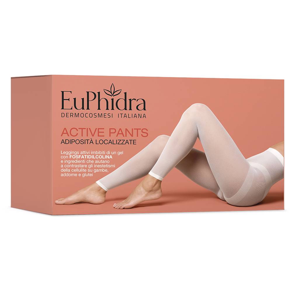 Euphidra Active Pants Leggings Riducenti per Gambe e Glutei