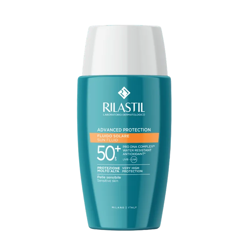 Rilastil Sun SPF50+ Advanced Protection Fluido Solare Pelle Sensibile 50 ml