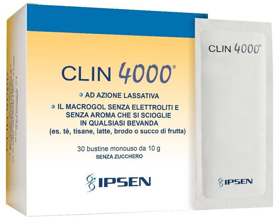 Clin 4000 Lassativo 30 bustine monodose