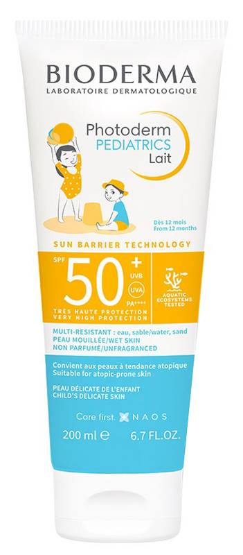 Bioderma Photoderm Pediatric Latte SPF50+ 200 ml