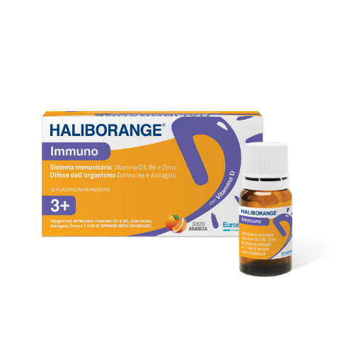 Haliborange Immuno per le Difese Immunitarie 10 flaconcini