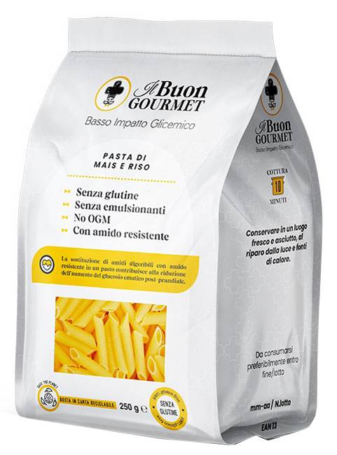 Il Buon Gourmet Penne Rigate di Mais e Riso senza Glutine 250 g
