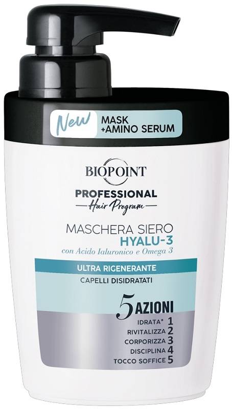 Biopoint Professional Maschera per Capelli Hyalu - 3 300 ml