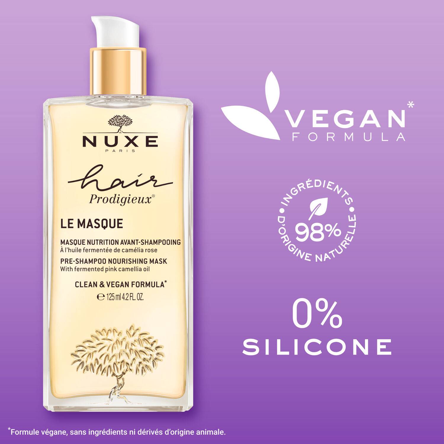 Nuxe Hair Prodigieux Maschera Nutriente Pre - Shampoo 125ml