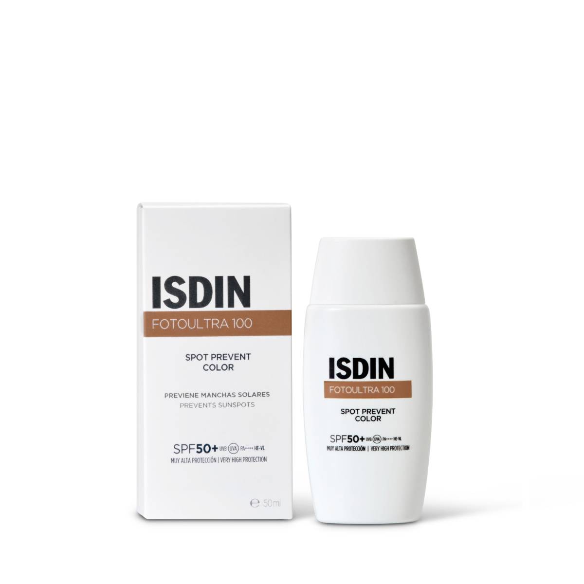 Isdin Fotoultra 100 Spot Prevent Color spf50+ Protezione Solare Viso 50 ml