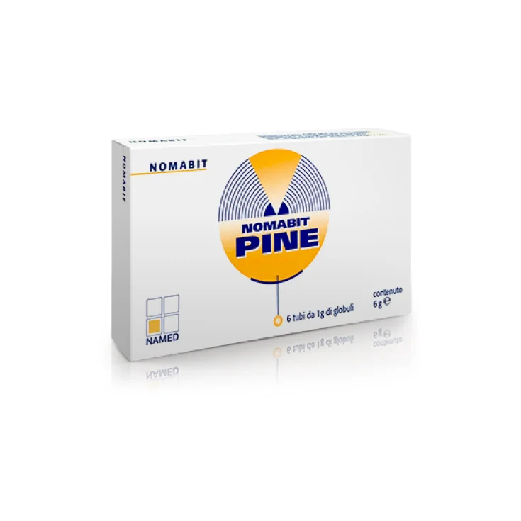 Named Nomabit Pine Globuli Rimedio Omeopatico per l'Umore 6g