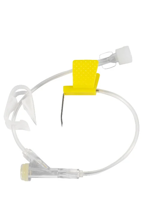 Ago di Huber A Doppia Via di Infusione 19G 20mm 1pezzo