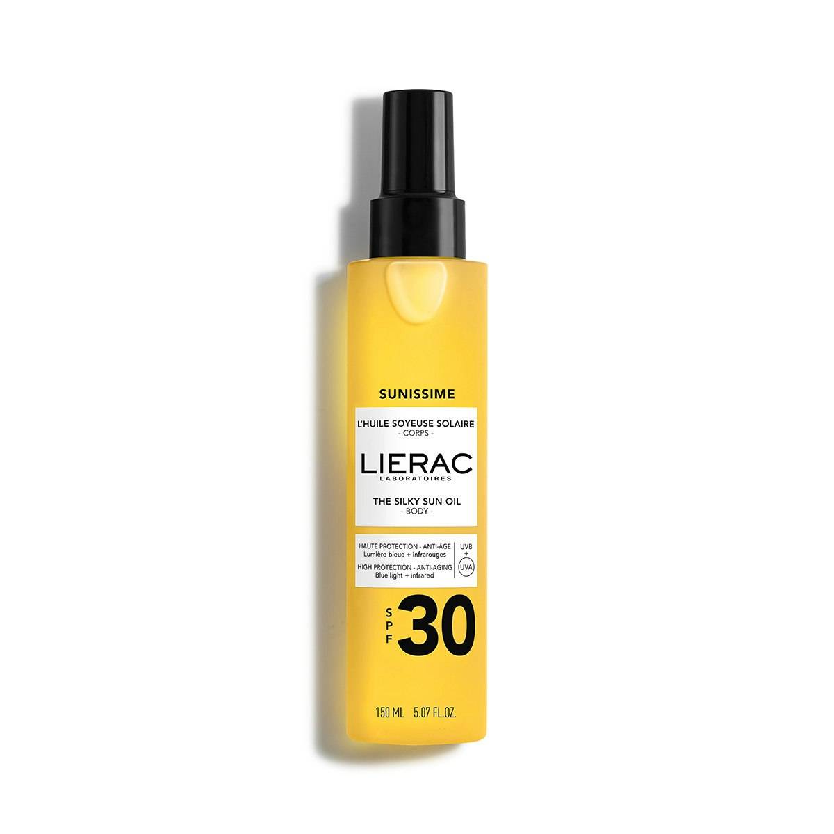 Lierac Sunissime Olio Solare Setoso spf30 per il Corpo 150 ml