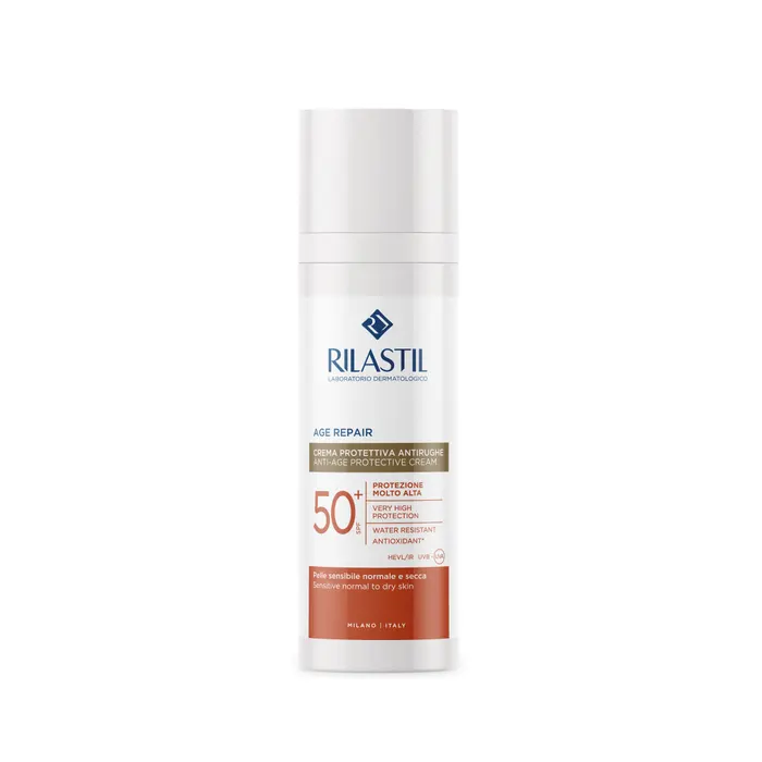 Rilastil Sun System Age Repair SPF50+ Protezione Solare Viso Antietà 50 ml