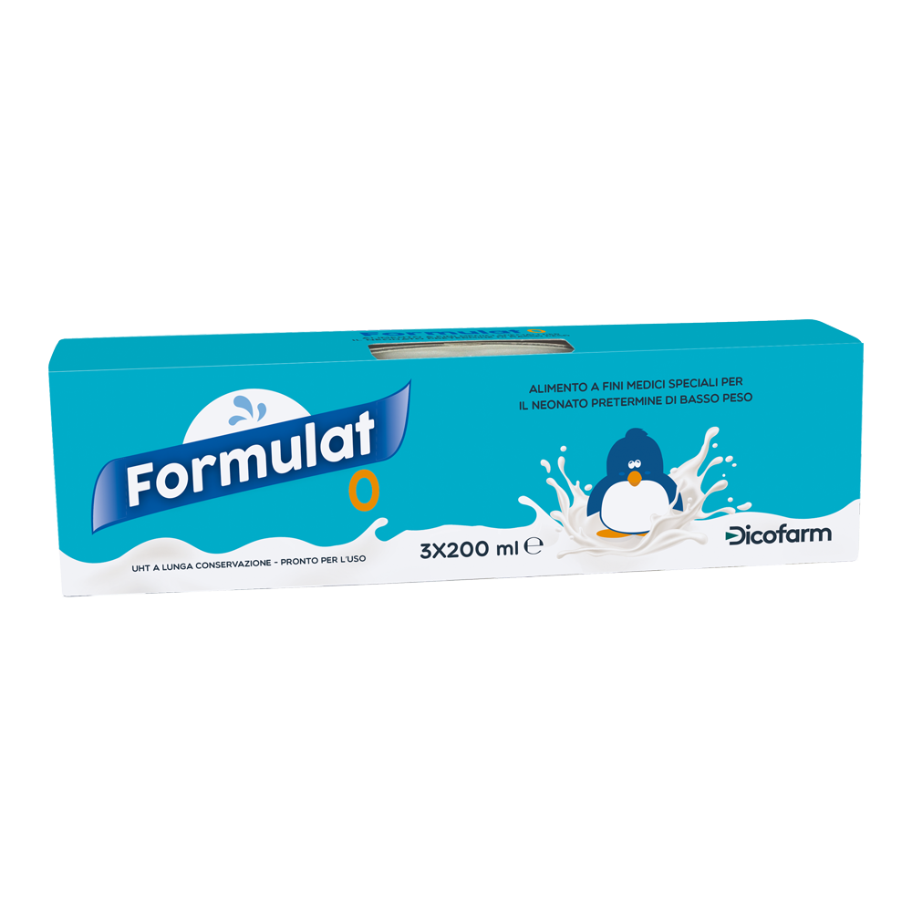 Formulat 0 Liquido Latte per Neonati Pretermine 3 x 200 ml