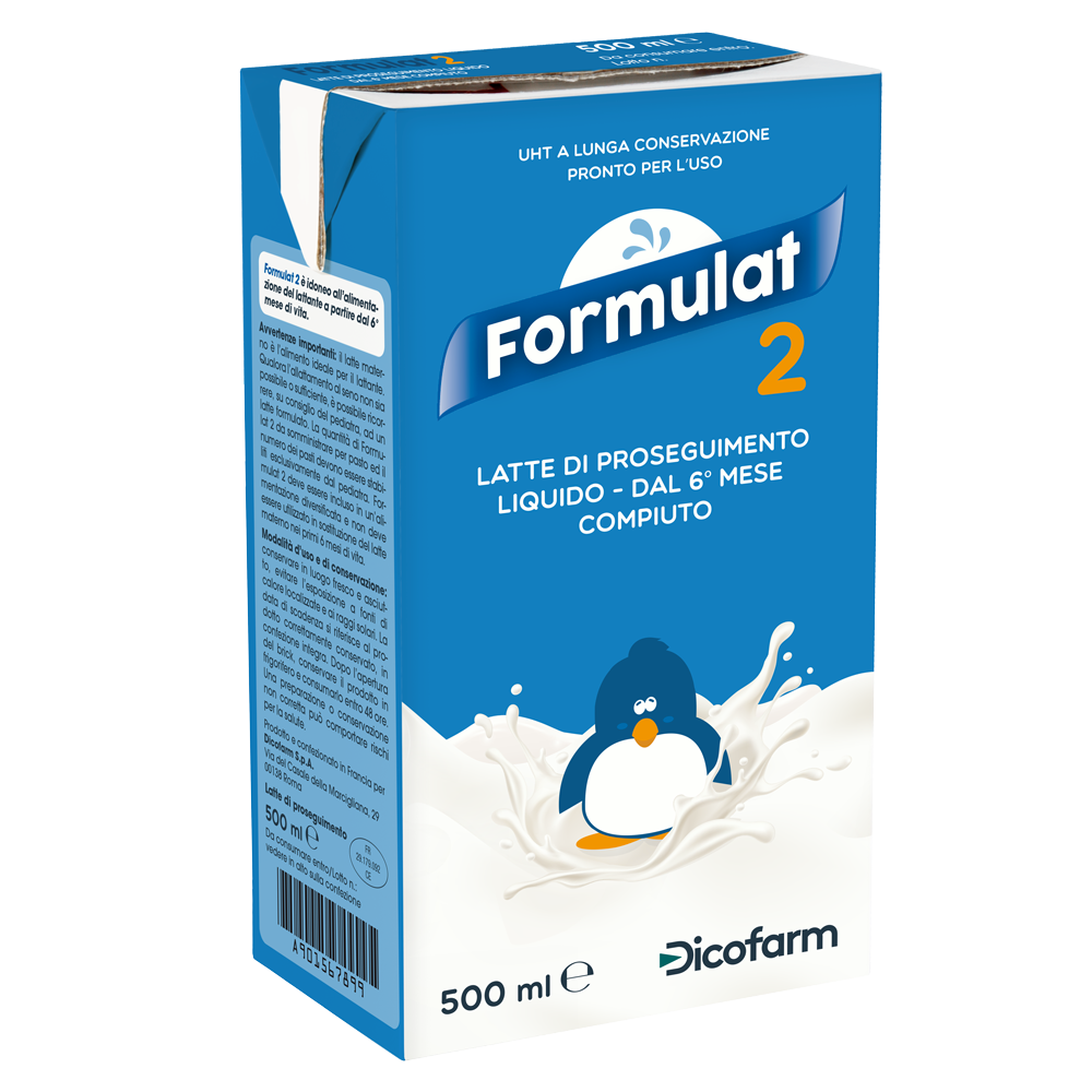 Formulat 2 Liquido Latte di Proseguimento per Lattanti 500 ml