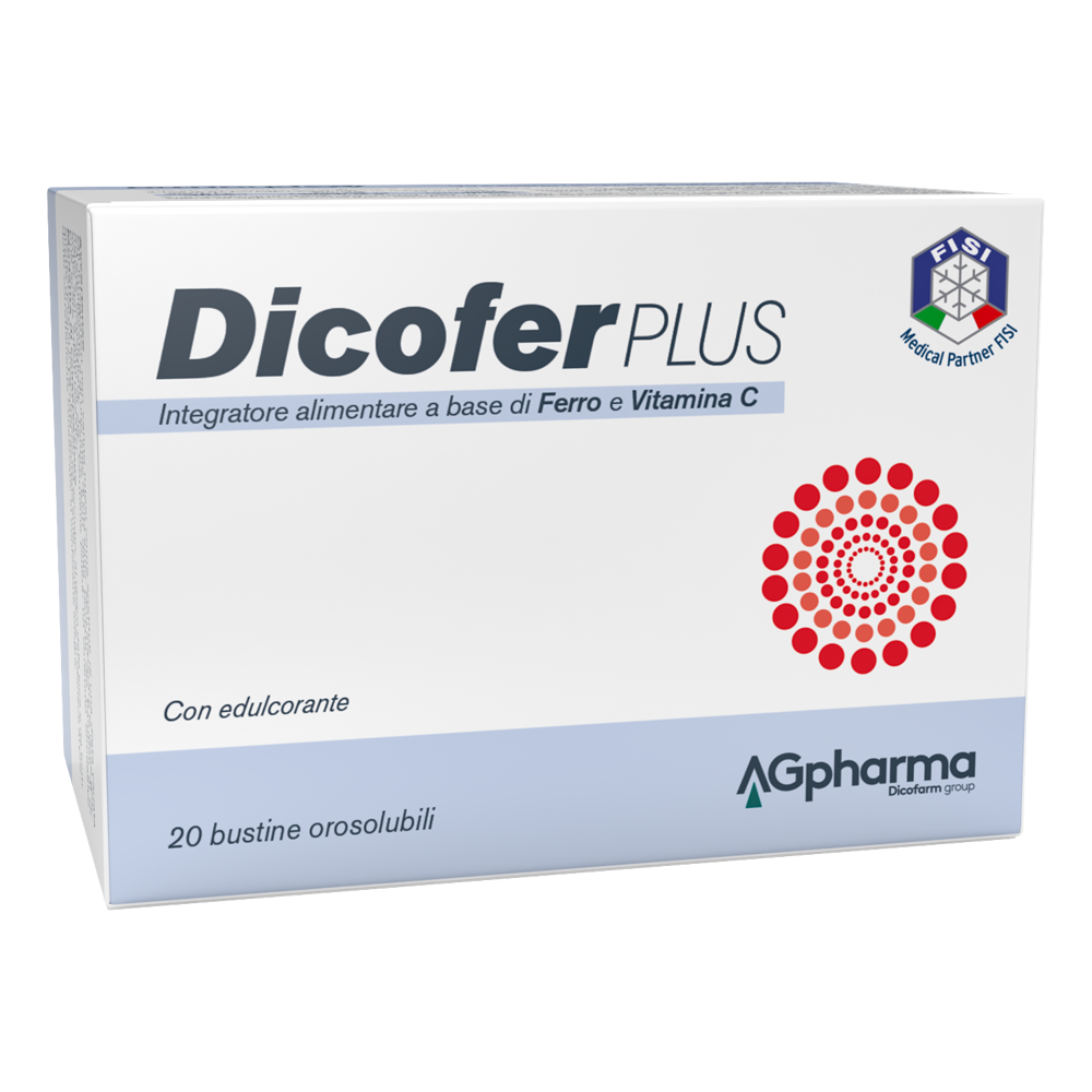 Dicofer Plus Bustine Integratore Di Ferro 20 bustine