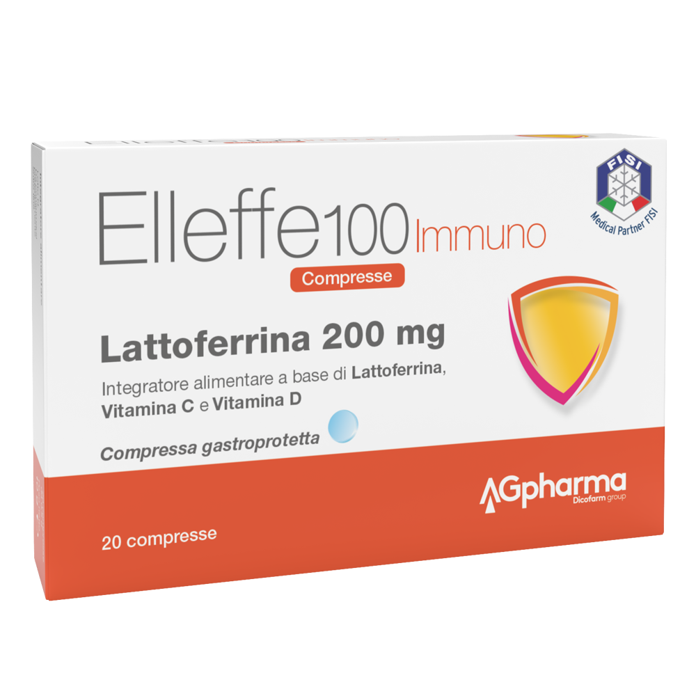 Agpharma Elleffe Immuno Integratore di Lattoferrina 20 compresse