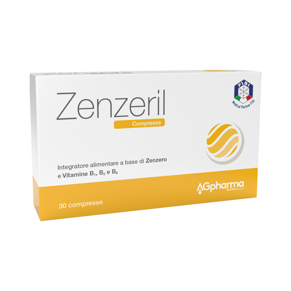 AGpharma Zenzeril Integratore Contro la Nausea 30 compresse