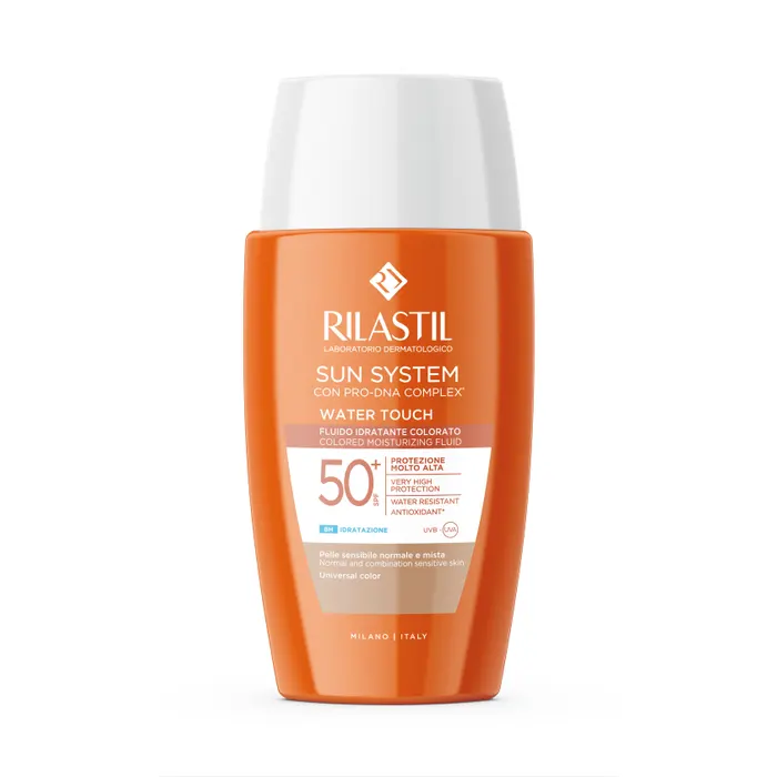 Rilastil Sun SPF50+ Water Matt Color Protezione Solare Viso Colorata 50 ml