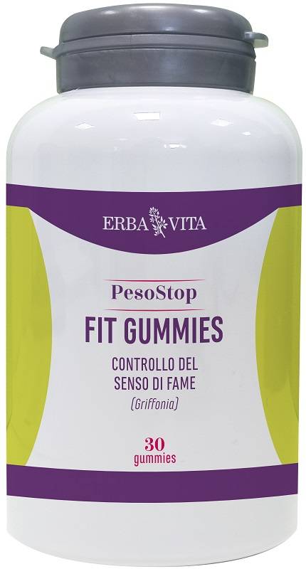 Erba Vita PesoStop Fit Integratore per il Controllo della Fame 30 gummies
