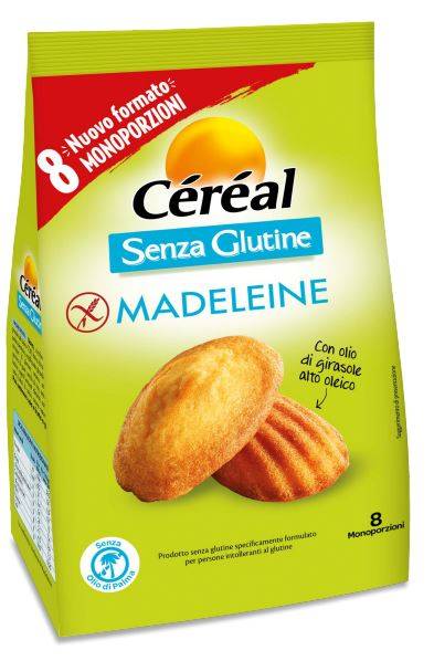 Cereal Madaleine Senza Glutine 8 pezzi da 28,5 g