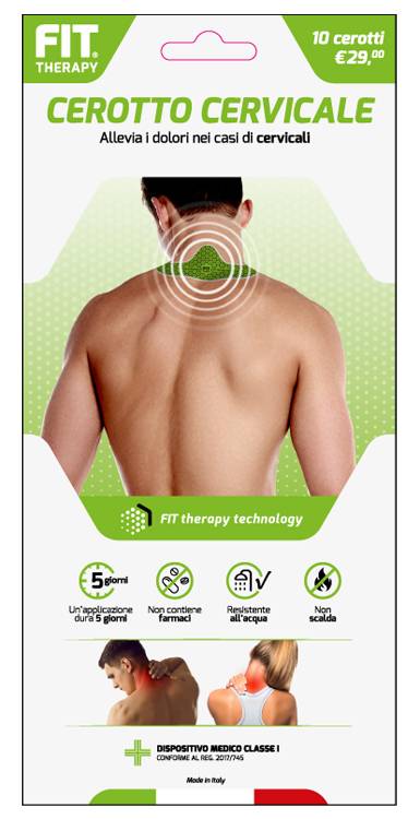 Fit Therapy Cerotto Cervicale 10 pezzi