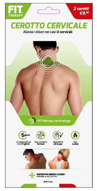 Fit Therapy Cerotto Cervicale 2 pezzi