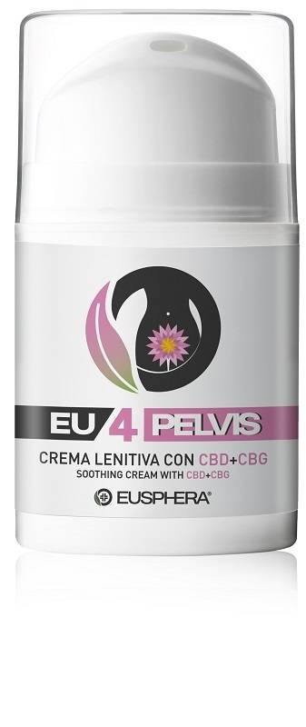 Eusphera Eu4Pelvis Crema Intima Lenitiva con CBD+CBG 50 ml