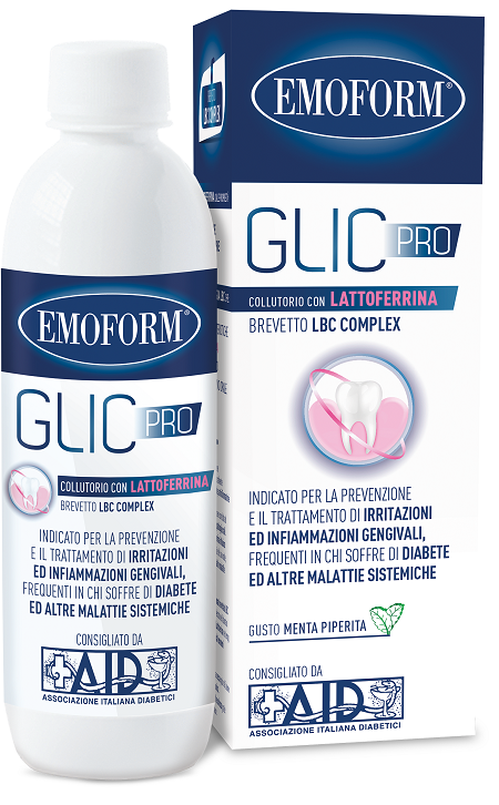 Emoform Glic Pro Collutorio Trattamento Irritazioni Gengivali 300 ml