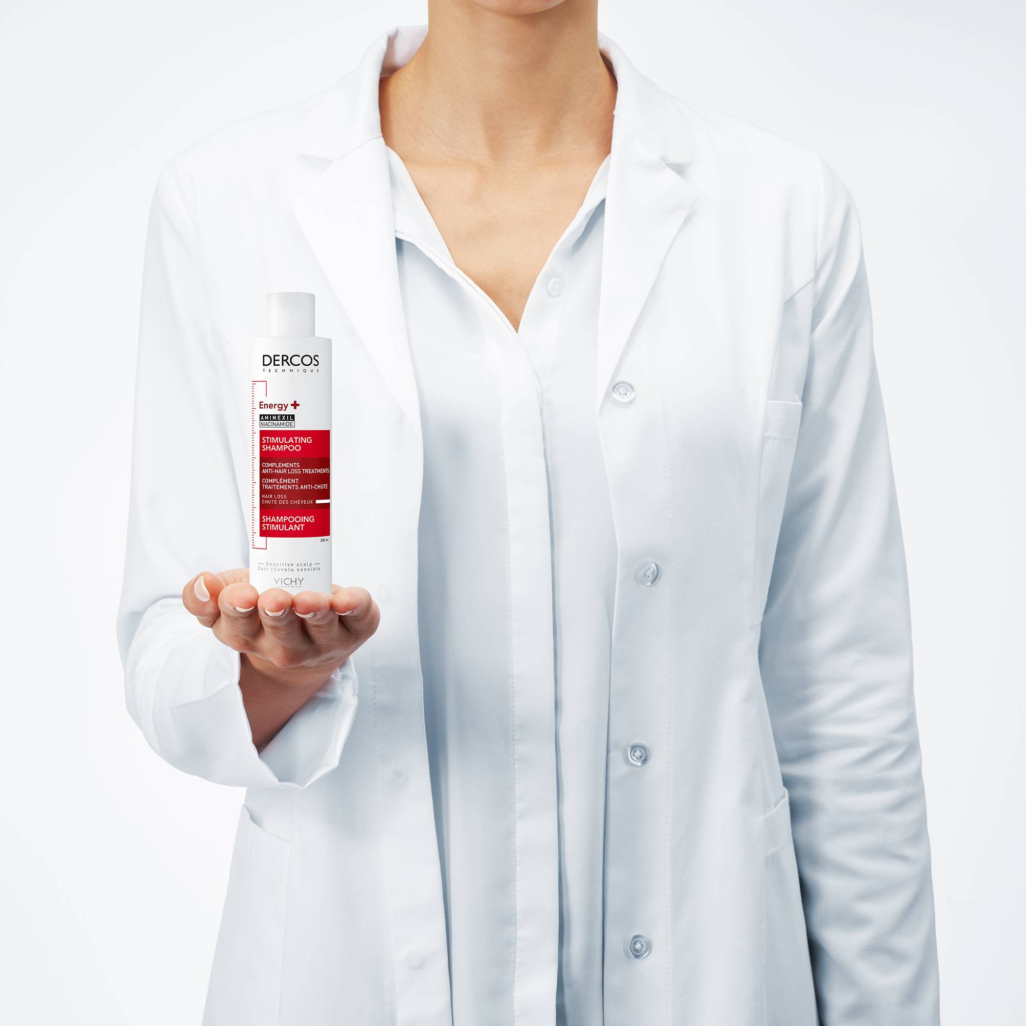 Vichy Dercos Shampoo stimolante Energy+ trattamento complementare anti - caduta 200 ml