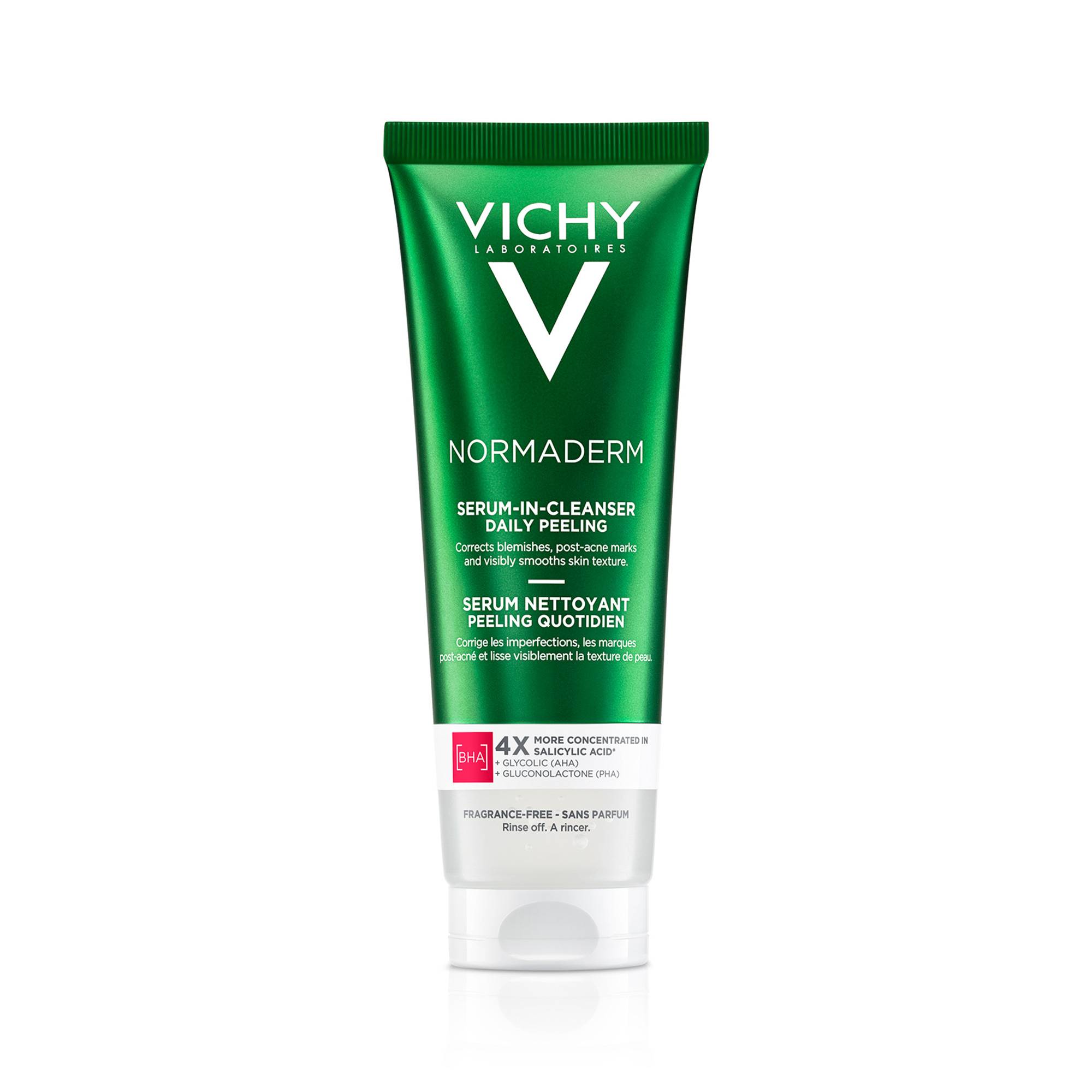 Vichy Normaderm Nettoyant Peeling Cleanser Siero Detergente Quotidiano 125 ml