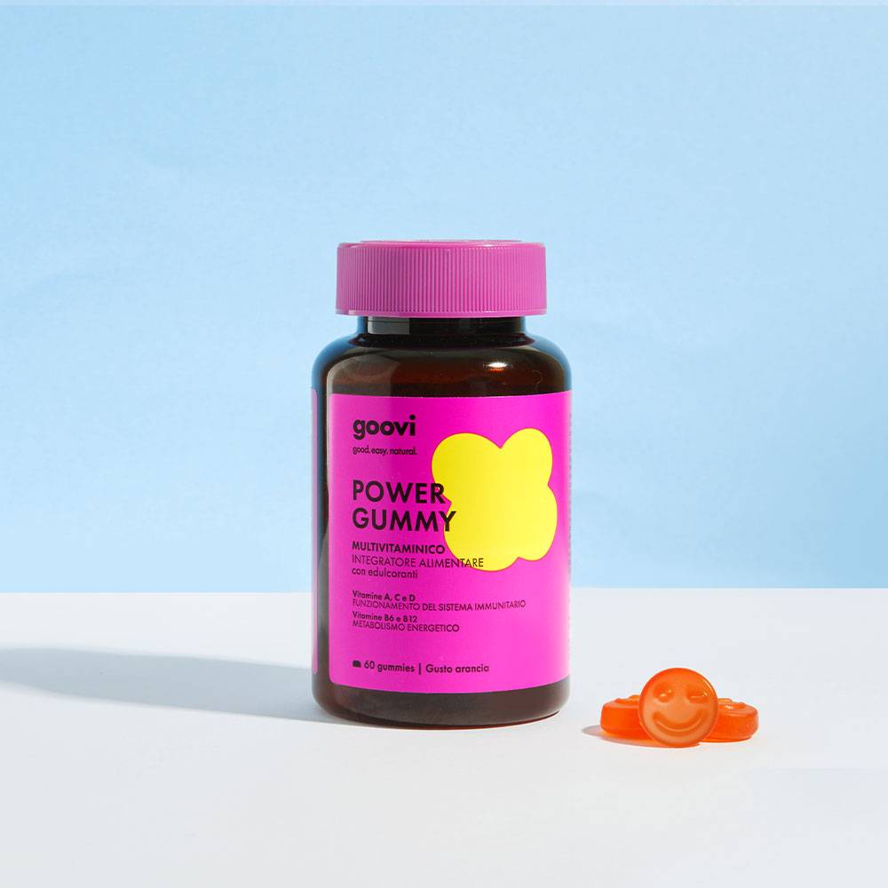 Goovi Multivitaminico Power Integratore Energizzante 60 gummies